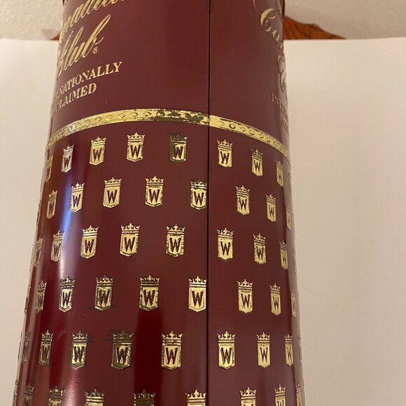 Canadian Club Vintage Imported Whiskey Large Collector’s Tin 1.75 Litre - Picture 12 of 14